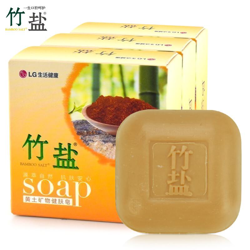 竹盐黄土健肤香皂110g新老包装随机发（块）