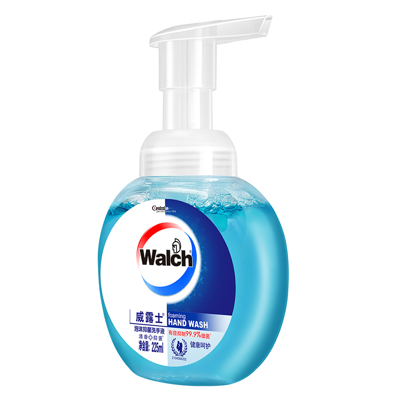 威露士泡沫抑菌消毒健康呵护洗手液225ml（瓶）