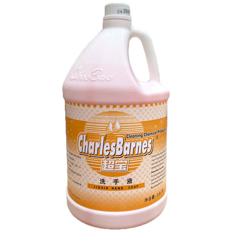 超宝（CHAOBAO）洗手液补充装清香型商用办公酒店餐厅专用替换装3.8L（桶）