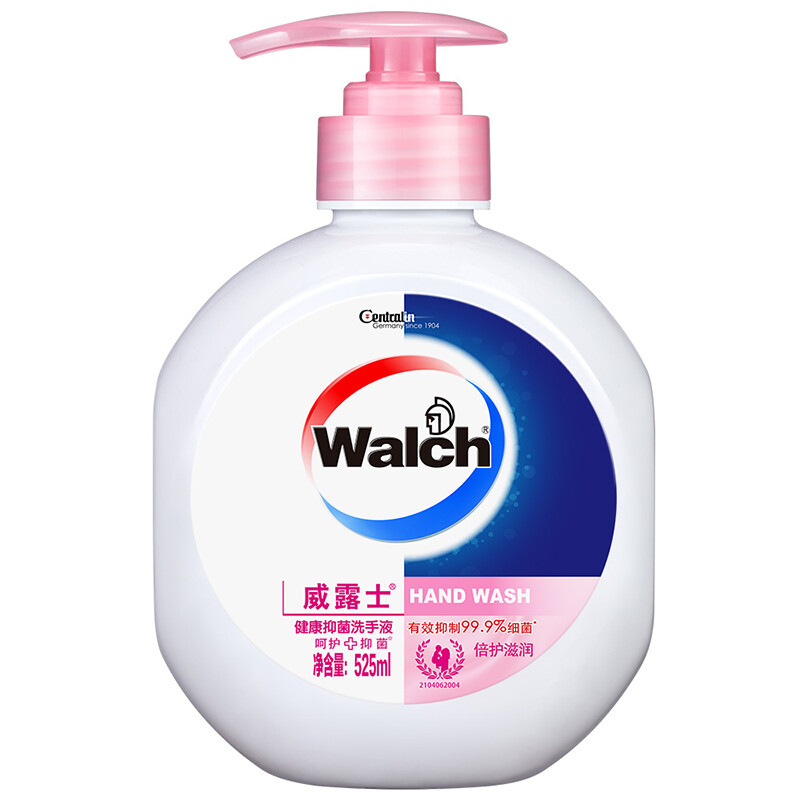 威露士（Walch）健康抑菌洗手液(倍护滋润)525ml（瓶）