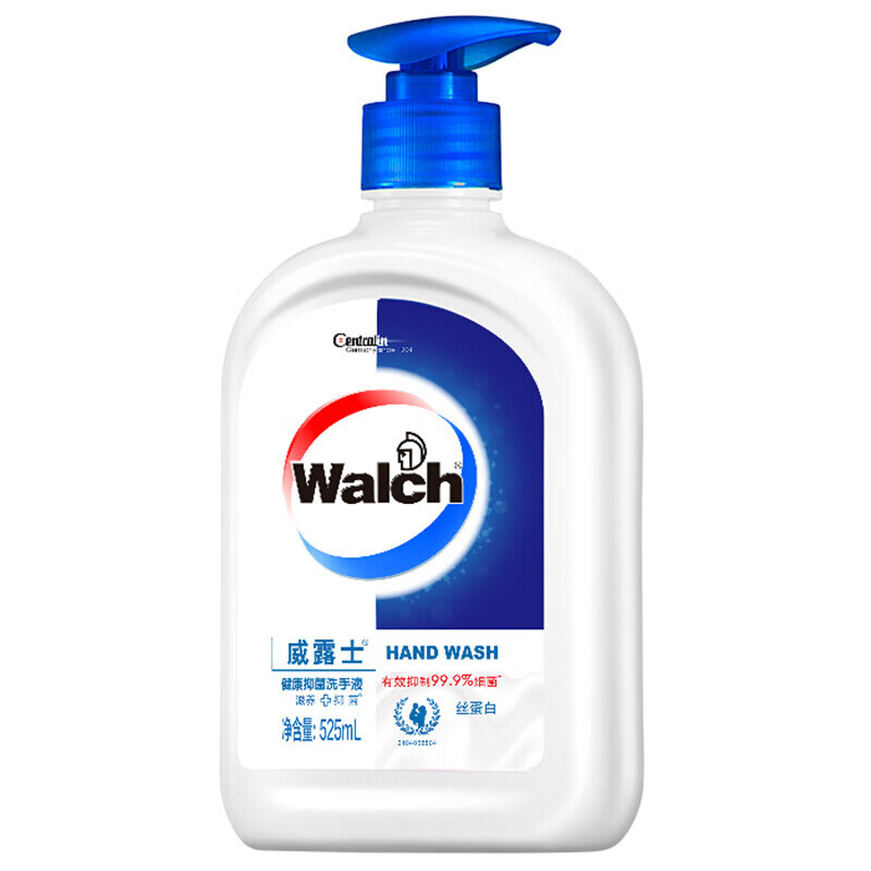 威露士（Walch）洗手液525ml健康抑菌瓶装（单位：瓶）