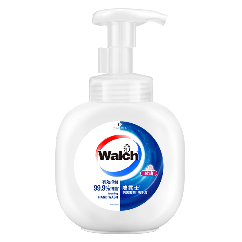 威露士（Walch）泡沫抑菌洗手液玫瑰400ml（瓶）