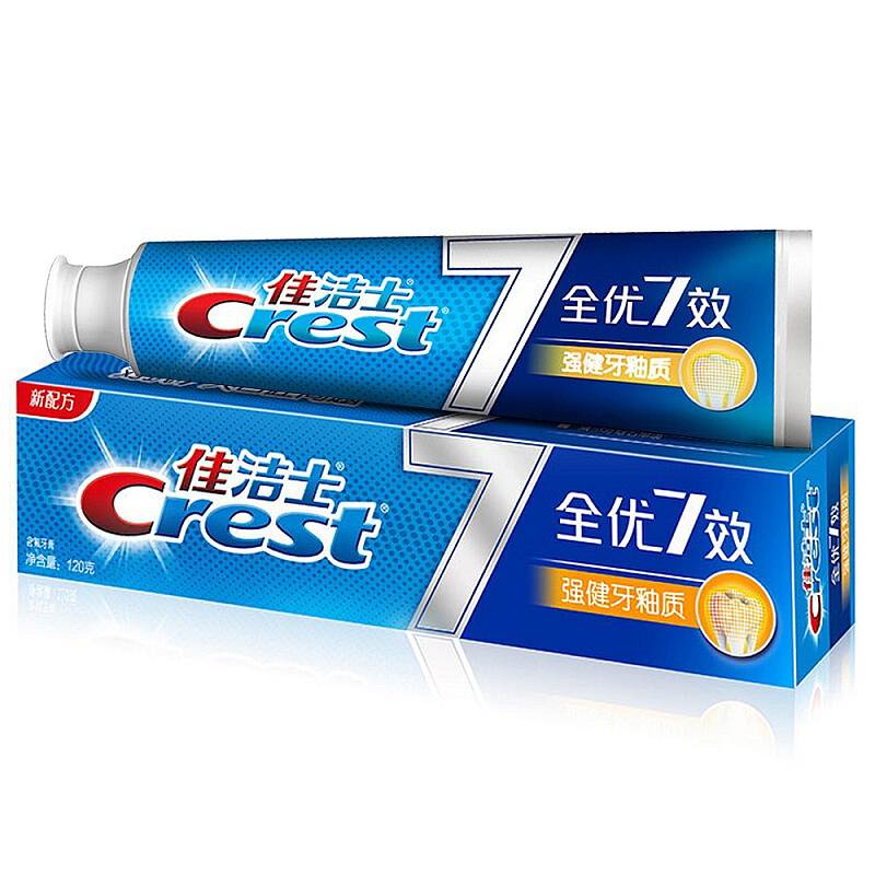 佳洁士  120g牙膏全优7效 强健牙釉质 (单位：支)
