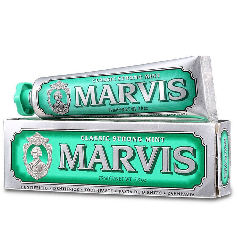 意大利玛尔斯marvis牙膏 绿色 强烈薄荷 85ml (单位：支)