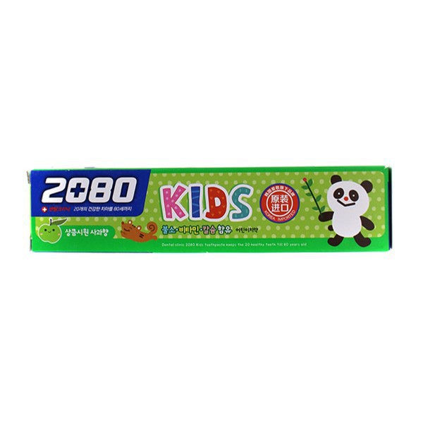 爱敬 2080 儿童牙膏 苹果味 80g（支）