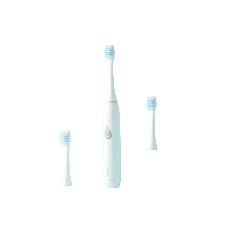名创优品（MINISO）Hr-2101（b） 多彩干电电动牙刷套装（浅灰色）(单位：支)