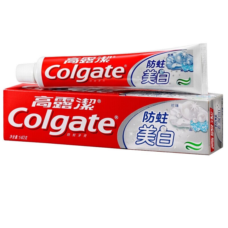 高露洁（Colgate）高露洁防蛀美白牙膏140g牙膏（单位：支）