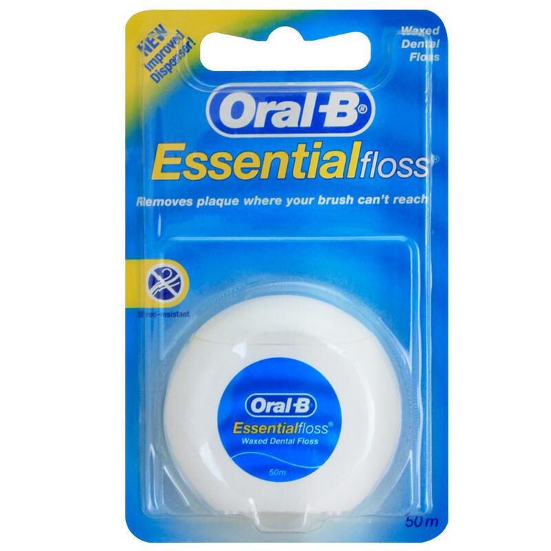 欧乐B（Oral-B）欧乐B50m微蜡牙线 （盒） 新老包装随机发货