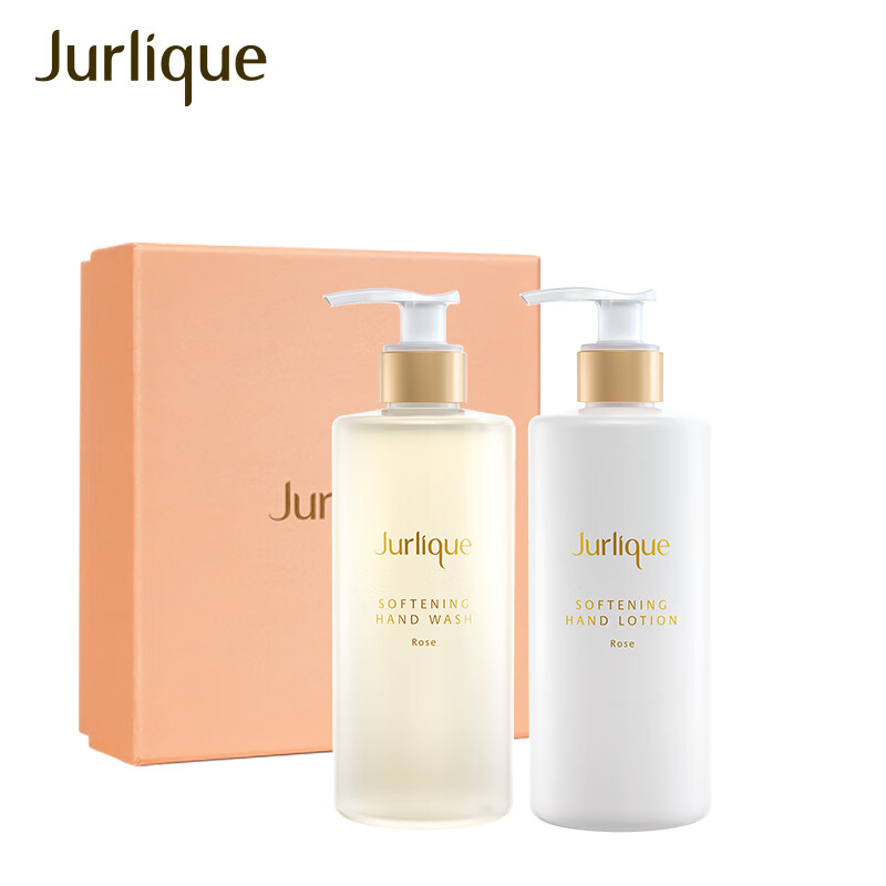 茱莉蔻（Jurlique）玫瑰柔肤护手液300ml+护手乳300ml（单位：套）