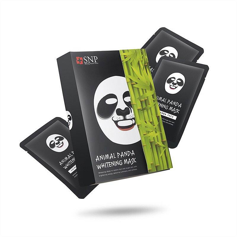 SNP斯内普熊猫形美白面膜25ML*10片(盒)
