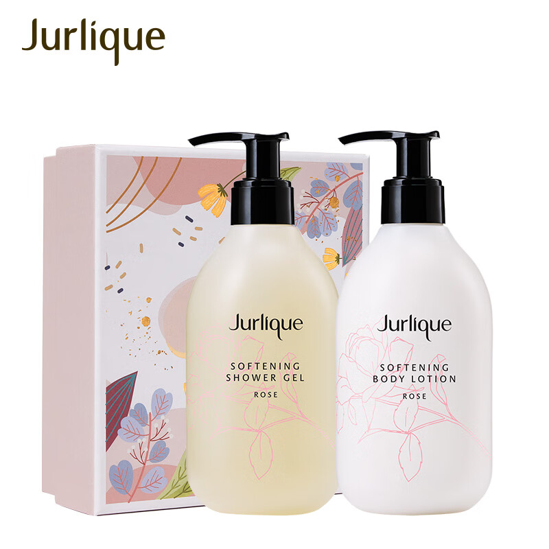 茱莉蔻（Jurlique）玫瑰柔肤沐浴露+玫瑰柔肤身体乳 护理套装（单位：套）
