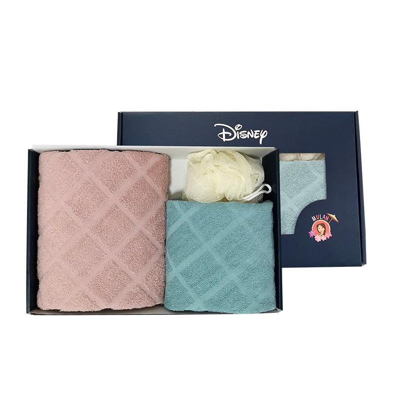 迪士尼DSNXMY－Z8浴花套装（大毛巾*1，方巾*1，浴花*1）（盒）