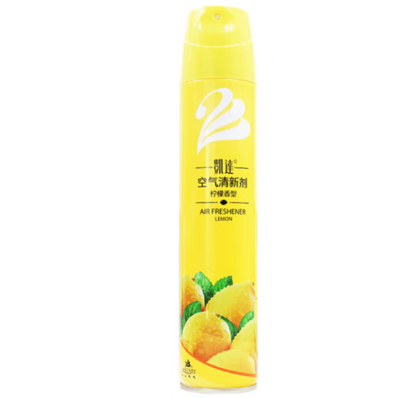 中山凯达B1001柠檬香型空气清新喷雾320ml（瓶）