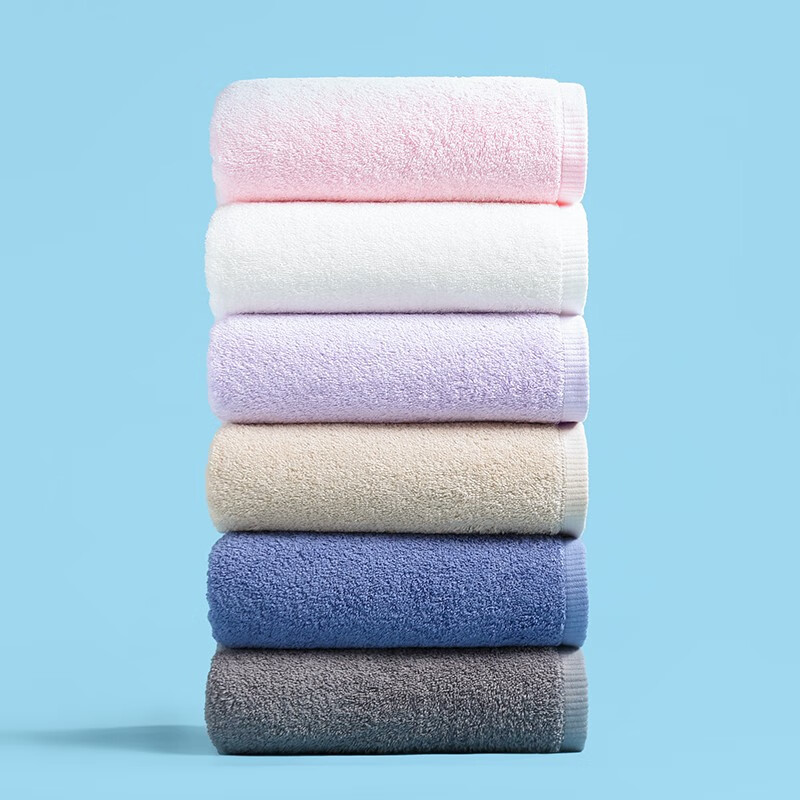 国产YOZO阿瓦提系列-2 5A抗菌毛巾二件套120g 100%纯长绒棉（套）