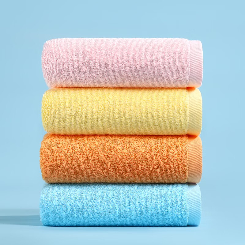 国产YOZO艾米系列-A 5A抗菌毛巾98g 100%纯长绒棉 颜色随机（袋）