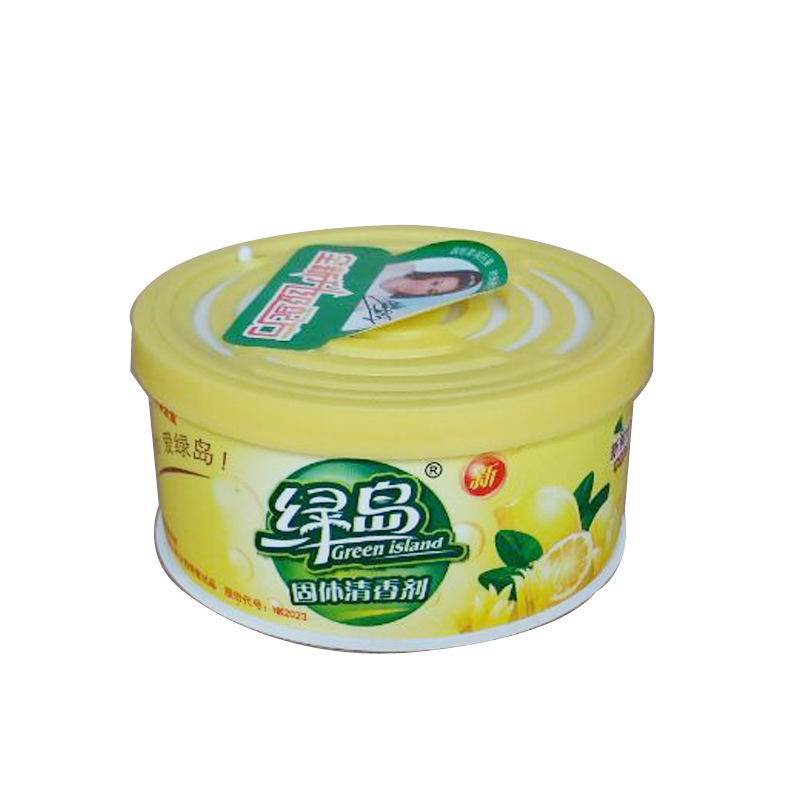 绿岛LD049固体清香剂 柠檬70g （瓶）