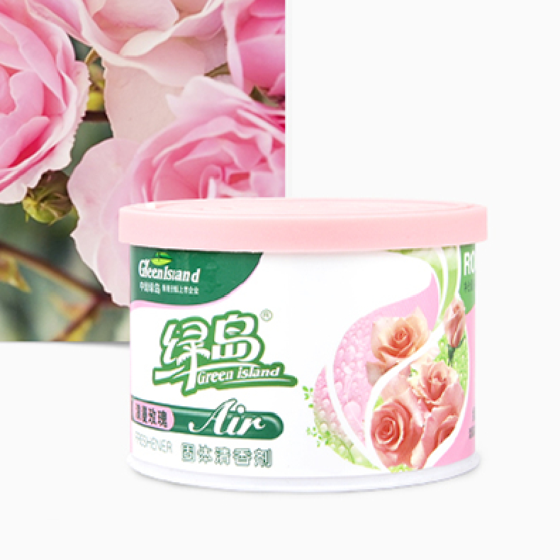 绿岛LD016固体清香剂 玫瑰88g （瓶）