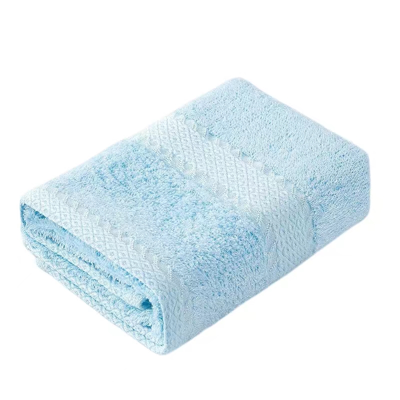 竹之锦小毛巾竹纤维洗脸洗澡毛巾蓝色27×50cm 55g（单位：条）