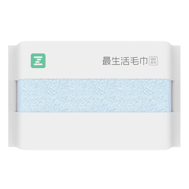 最生活A-1180毛巾 34*72 100G 蓝色（条）