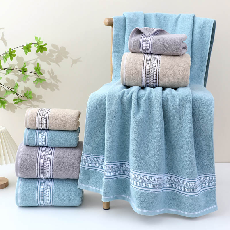 生活元素（LIFEELEMENT）全棉浴巾三件套M-YJ305A(单位：套)