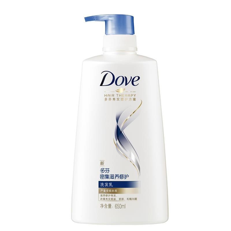 多芬(DOVE)洗发水密集滋养修护洗发乳650ml（瓶）