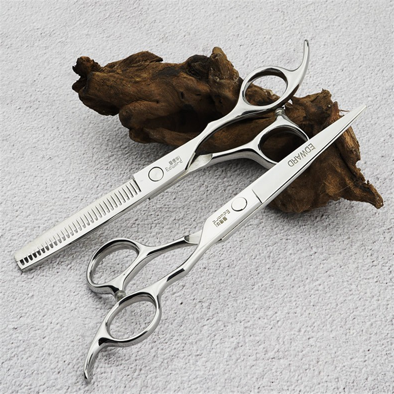 爱德华专业理发剪刀专业打薄剪高螺丝款平剪牙剪刀工具套装(套)
