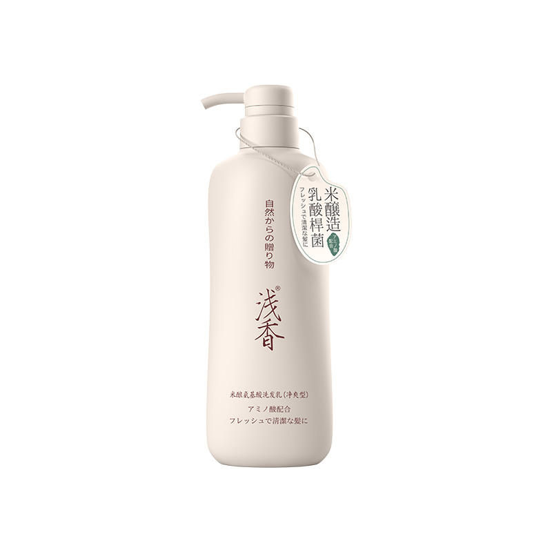 浅香米酿氨基酸洗发乳（净爽型）500g（瓶）