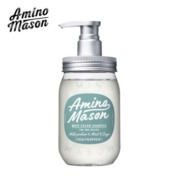 Amino mason 阿蜜浓梅森平衡控油蓬松洗发水450ml (瓶）
