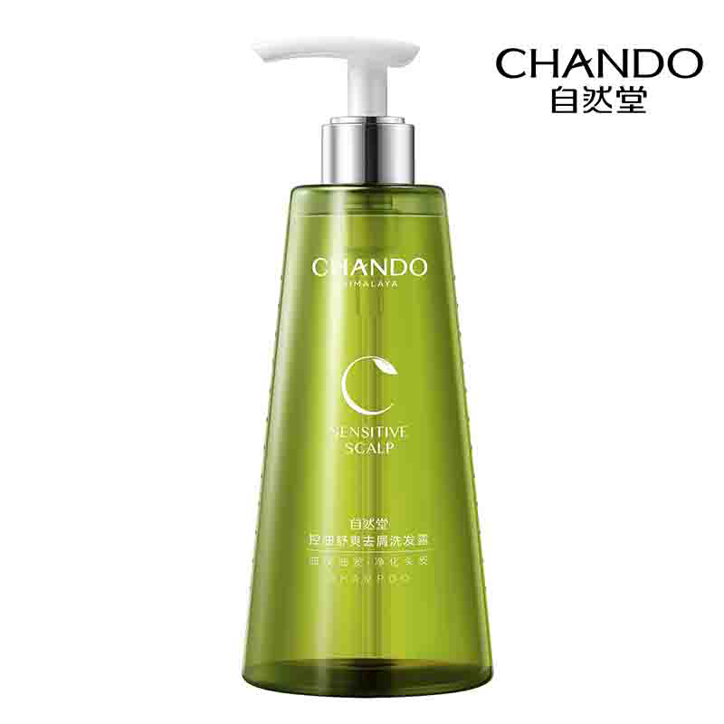 自然堂（CHANDO）头皮护理控油舒爽去屑洗发露550ml（单位：瓶）