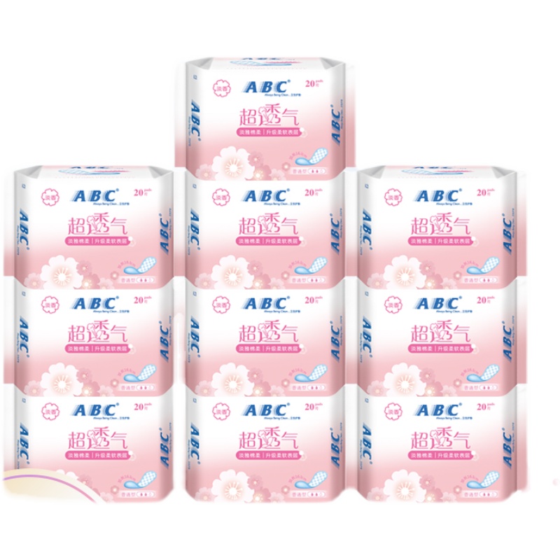 ABC A21 163mm 棉柔淡雅清香护垫 （包）