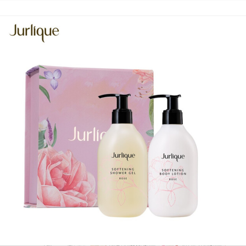 茱莉蔻（Jurlique）玫瑰星选礼盒(沐浴露+身体乳各300ML)（套）