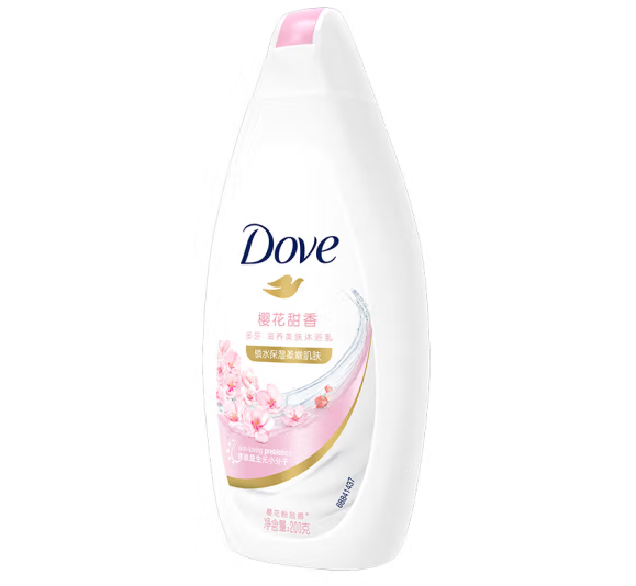 多芬（Dove）樱花甜香滋养美肤沐浴乳  200G（瓶）