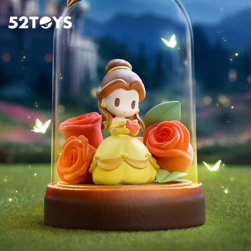 52TOYS迪士尼公主D-baby系列琉璃花影盲盒手办玩具1个/盒(单位：盒)