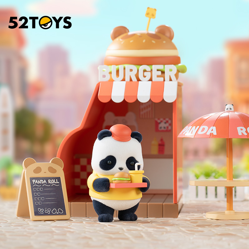 52TOYS Panda Roll胖哒商店街盲盒潮玩手办玩具1个/盒(单位：盒)