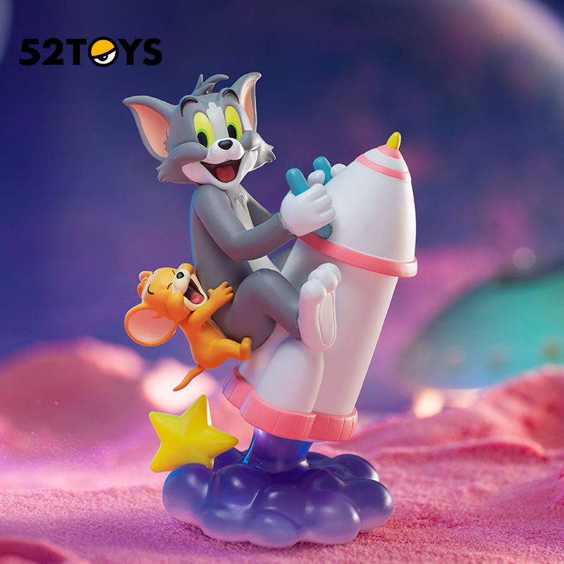 52TOYS Tom and Jerry太空旅行盲盒潮玩手办1个/盒(单位：盒)
