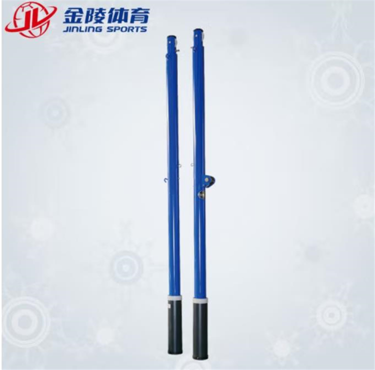 金陵 ZPZ-5 插地式排球柱 铝合金型材 高度2.15-2.45米可调 含安装(付)