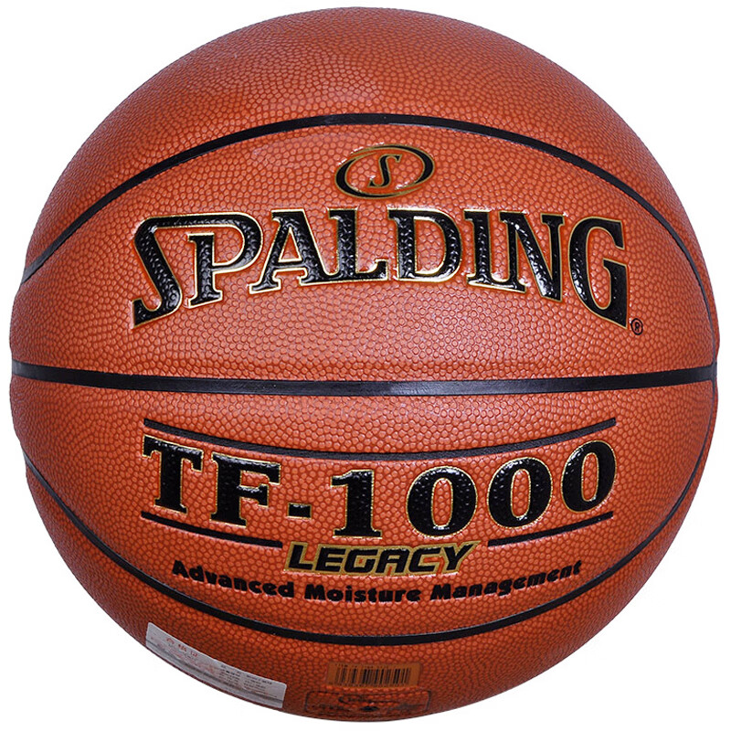 斯伯丁Spalding 赛事篮球吸湿皮料TF-1000(74-716A)传奇比赛（单位：个）