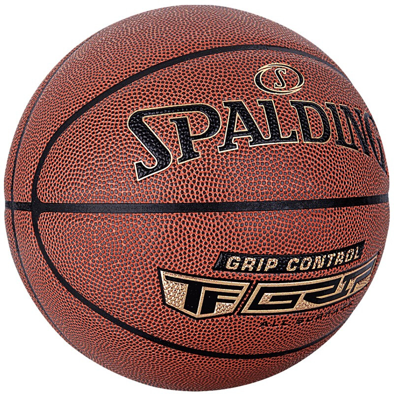 斯伯丁（SPALDING）篮球7号经典掌控系列比赛耐磨室内外通用七号成人篮球 76-875Y(单位：个)
