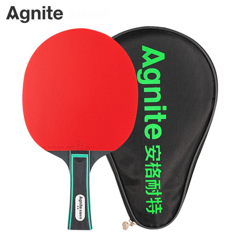 安格耐特F2312乒乓球拍 正红反黑260*150*16mm（单位：个）