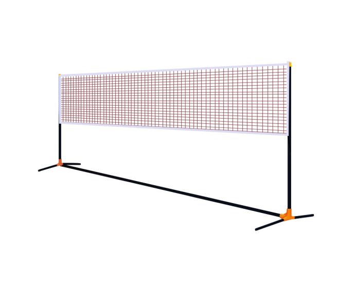 靓健 羽毛球网架 体育用品 5.1m （个）
