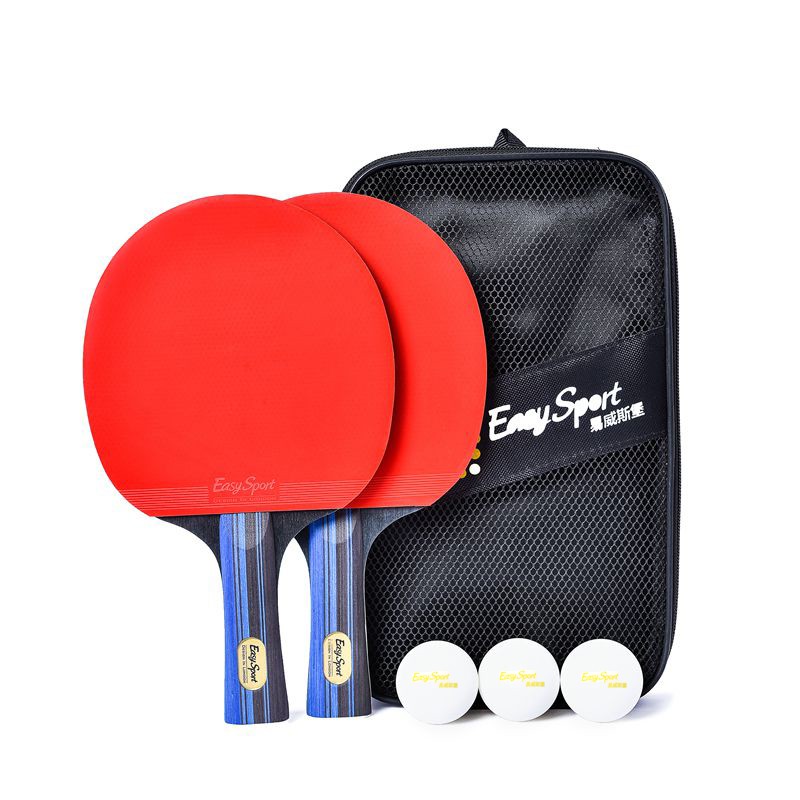 易威斯堡弧线乒乓球套装ES-PP201  双面反胶设计 高档护边套（单位：套）