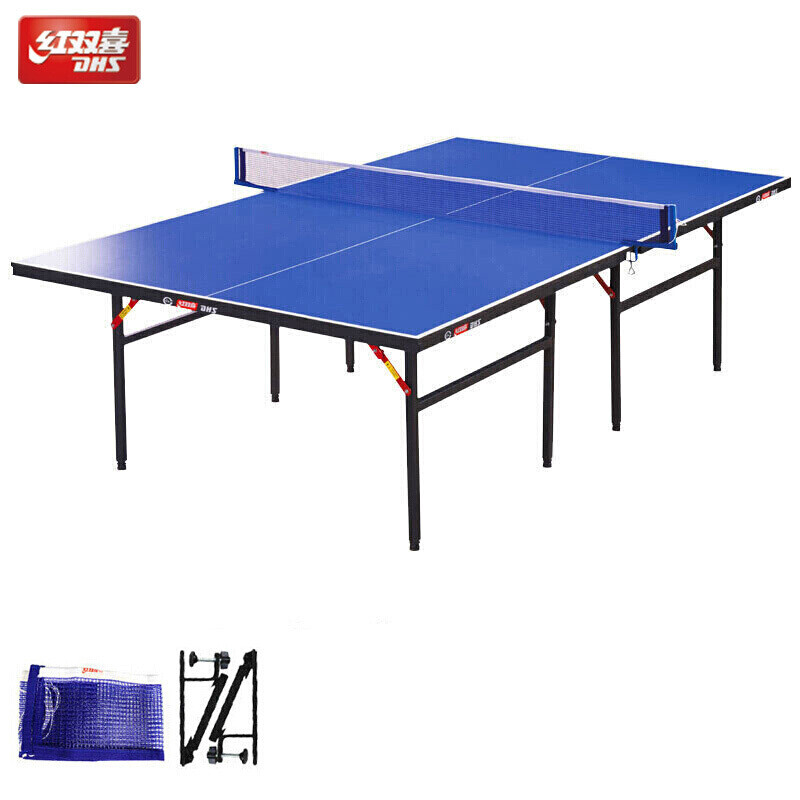 【停用】红双喜 E-T3616乒乓球桌 标准移动折叠带滚轮 （张）