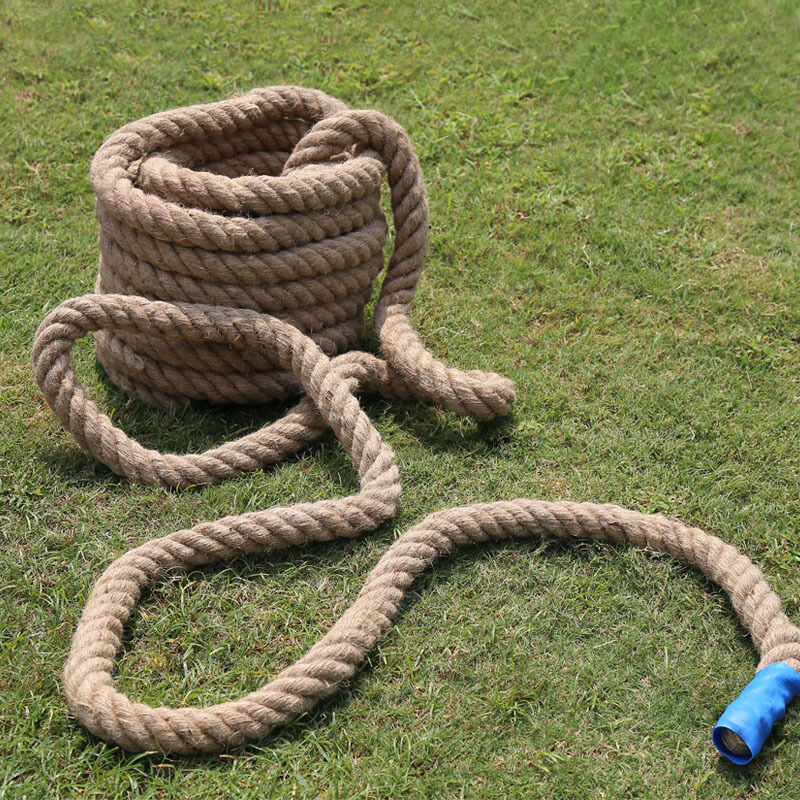 博采拔河比赛专用绳30米成人加粗麻绳和比赛用哨套装（套）