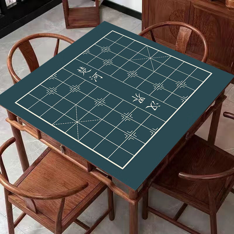 国产象棋垫 黑蓝色 80*80cm (防) 8厘米以内棋子（块）