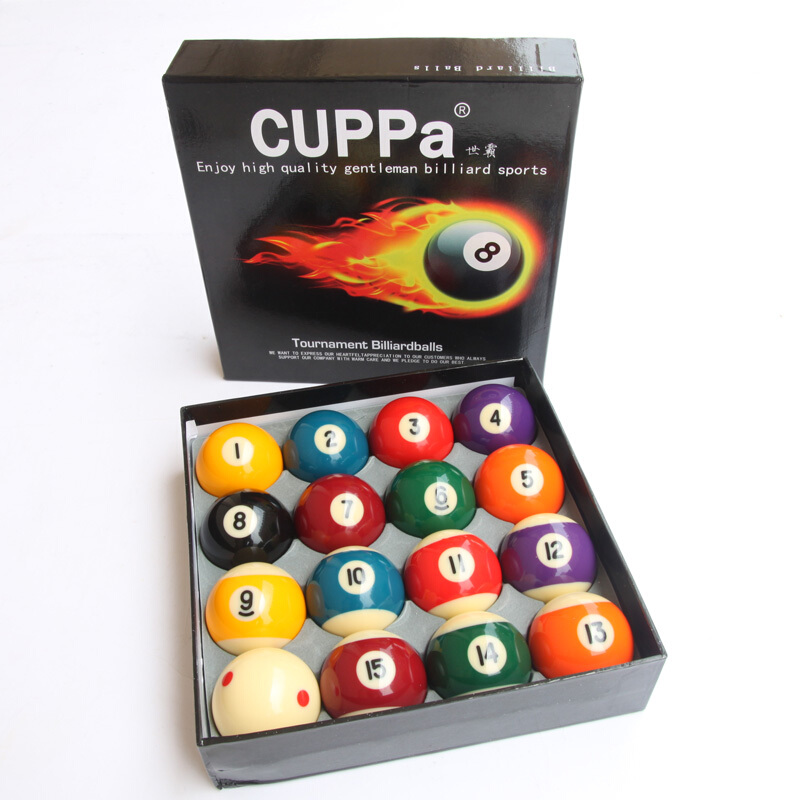 CUPPa桌球球子 水晶台球配件 57大号（套）