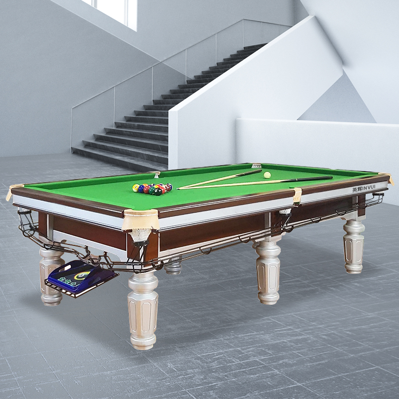 英辉INVUI   B60美式黑8标准球桌室内中式桌球案 9尺台豪华版款（张）