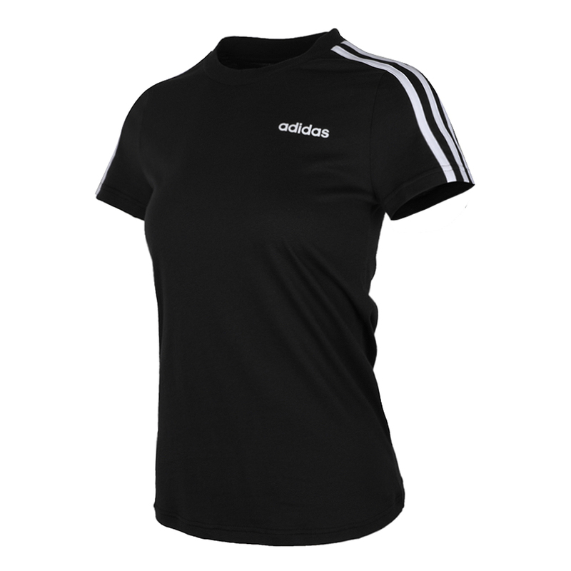 阿迪达斯 女运动型格短袖T恤 DP2362 黑色 XS （件）