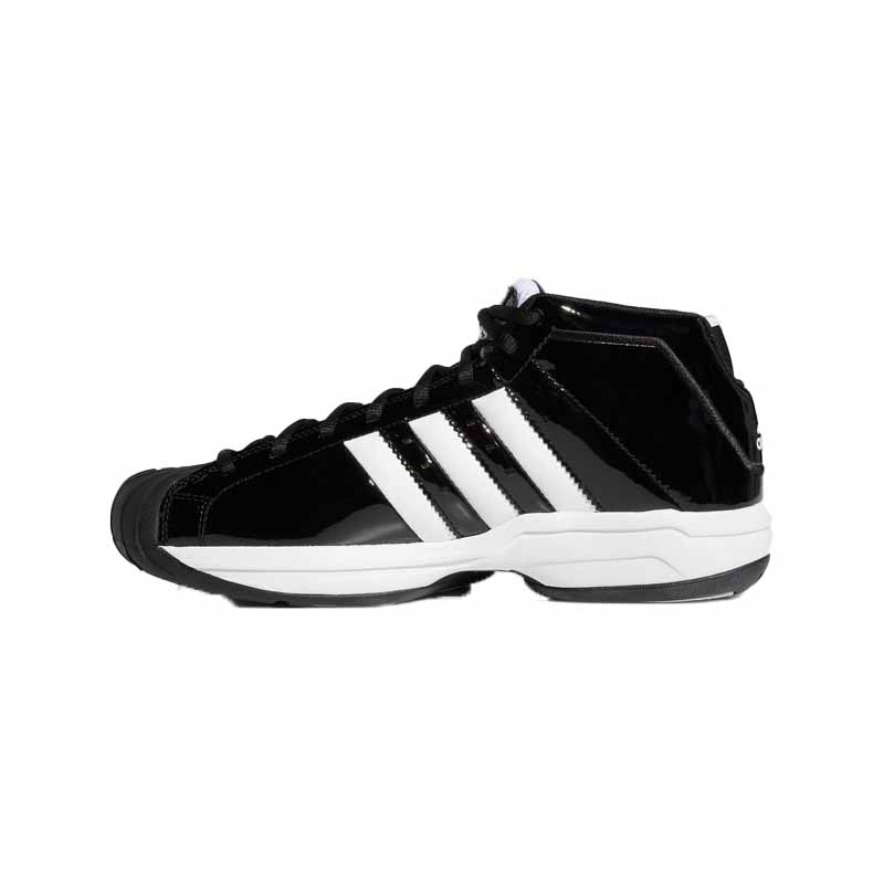 adidas阿迪达斯EF9821男篮球运动鞋一号黑色－亮白4