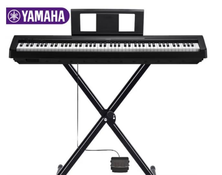雅马哈/YAMAHA P-48 电钢琴 1326*295mm 立式 含X架/单踏板 (套)