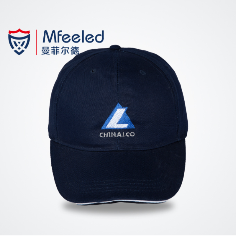 曼菲尔德MM2-1防碰撞内胆式铁路车间防碰撞工作帽安全帽内衬运动型鸭舌帽 藏青色（单位：顶）
